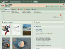 Tablet Screenshot of chiky87pr.deviantart.com
