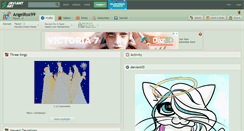 Desktop Screenshot of angelrox99.deviantart.com