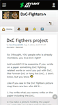 Mobile Screenshot of dxc-fighters.deviantart.com