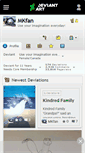 Mobile Screenshot of mkfan.deviantart.com