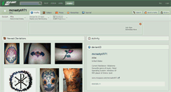Desktop Screenshot of mcnasty6971.deviantart.com