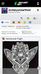 Mobile Screenshot of ecstasyunearthed.deviantart.com