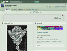 Tablet Screenshot of ecstasyunearthed.deviantart.com