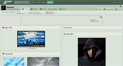 Desktop Screenshot of itheone.deviantart.com