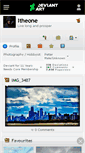 Mobile Screenshot of itheone.deviantart.com