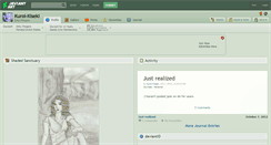 Desktop Screenshot of kuroi-kiseki.deviantart.com
