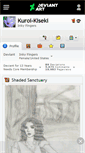 Mobile Screenshot of kuroi-kiseki.deviantart.com