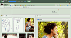 Desktop Screenshot of lizzwhy.deviantart.com