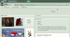 Desktop Screenshot of gg126.deviantart.com
