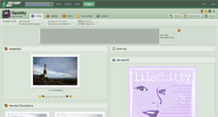 Desktop Screenshot of lilackitty.deviantart.com