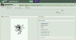 Desktop Screenshot of migueldesousa.deviantart.com