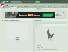 Tablet Screenshot of dd-art.deviantart.com