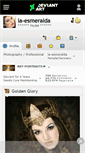 Mobile Screenshot of la-esmeralda.deviantart.com