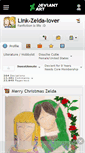 Mobile Screenshot of link-zelda-lover.deviantart.com