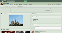 Desktop Screenshot of orange-dan.deviantart.com