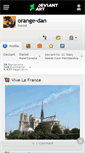 Mobile Screenshot of orange-dan.deviantart.com