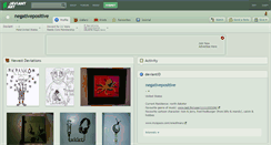 Desktop Screenshot of negativepositive.deviantart.com