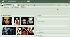 Desktop Screenshot of metal-queeen.deviantart.com