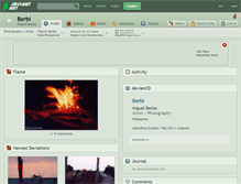 Tablet Screenshot of berbi.deviantart.com