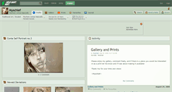 Desktop Screenshot of myschief.deviantart.com