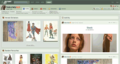 Desktop Screenshot of hula-crazy.deviantart.com