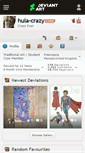 Mobile Screenshot of hula-crazy.deviantart.com
