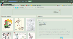 Desktop Screenshot of kitsuneyagami.deviantart.com