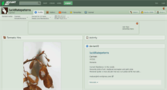 Desktop Screenshot of luciditatepeterra.deviantart.com
