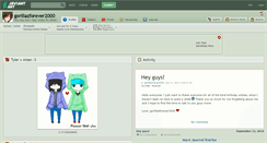 Desktop Screenshot of gorillazforever2000.deviantart.com