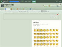 Tablet Screenshot of nightshine156.deviantart.com