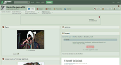 Desktop Screenshot of davie-the-pen-artist.deviantart.com