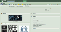 Desktop Screenshot of jaqx.deviantart.com