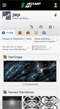 Mobile Screenshot of jaqx.deviantart.com