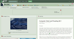 Desktop Screenshot of kins-wolf.deviantart.com