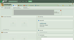 Desktop Screenshot of mellofaceplz.deviantart.com