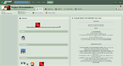 Desktop Screenshot of project-shrinemaiden.deviantart.com