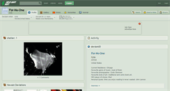 Desktop Screenshot of for-no-one.deviantart.com