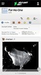 Mobile Screenshot of for-no-one.deviantart.com