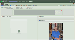 Desktop Screenshot of lloydb.deviantart.com