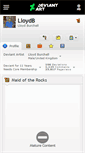 Mobile Screenshot of lloydb.deviantart.com