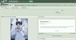 Desktop Screenshot of nikkou.deviantart.com