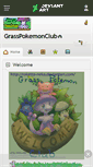 Mobile Screenshot of grasspokemonclub.deviantart.com