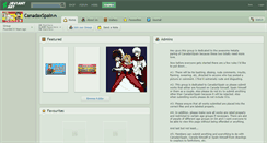 Desktop Screenshot of canadaxspain.deviantart.com