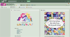 Desktop Screenshot of mlp-fim-plz.deviantart.com