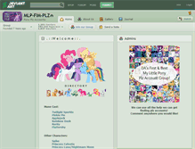 Tablet Screenshot of mlp-fim-plz.deviantart.com