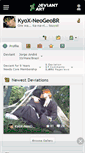 Mobile Screenshot of kyox-neogeobr.deviantart.com