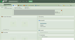 Desktop Screenshot of jessicattsixx.deviantart.com
