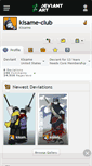 Mobile Screenshot of kisame-club.deviantart.com