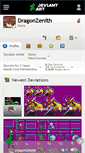 Mobile Screenshot of dragonzenith.deviantart.com