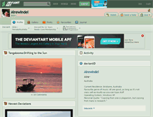 Tablet Screenshot of airewindel.deviantart.com